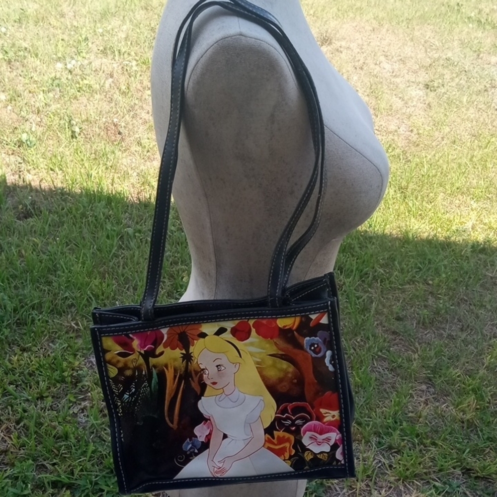 Black and Multicolor Tote Bag